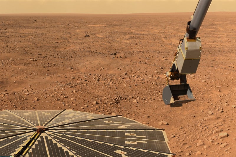Robotic Rover on Mars